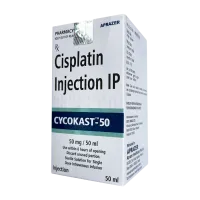 Фото Цисплатин Cycokast концентрат для р-ра для инф. 1мг/мл фл. 50мл (50мг)