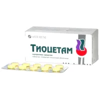 Фото Тиоцетам форте таб. 400+100мг №60