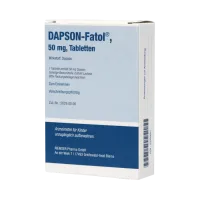 Фото Дапсон Фатол (аналог Дисулон) таблетки 50мг №100