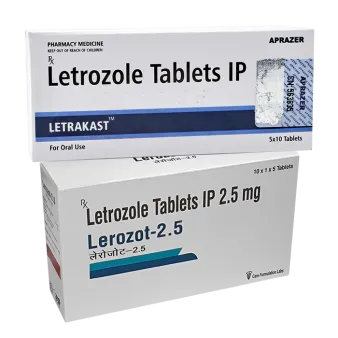 Летрозол (Letrakast :: Lerozot) 2,5мг таблетки покрытые пленочной оболочкой 50 шт