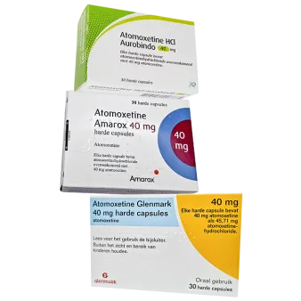 Атомоксетин HCL 40 мг Европа :: Аналог Когниттера :: Aurobindo / Amarox / Glenmark / Teva капсулы №30