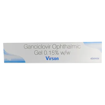 Ганцикловир гель глазной (Вирган аналог) :: Virson 0,15%  5г